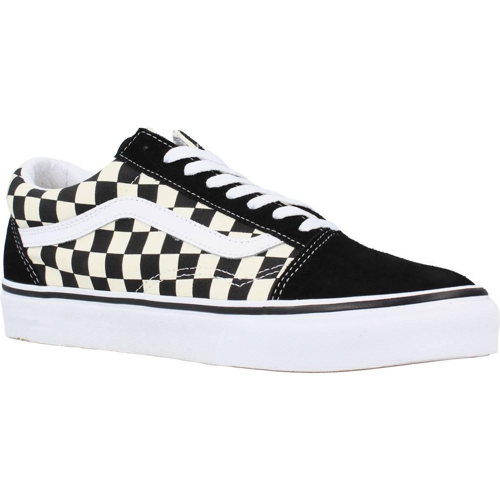 Buty VANS OLD SKOOL PRIMARY CHECK Czarny 5/5