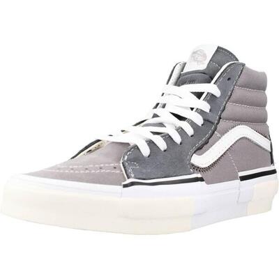 Sneakers vans model sk8-hi reconstruct kleur grijs