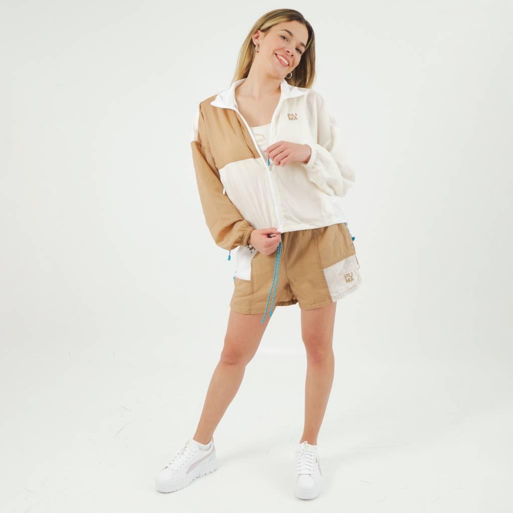 Pantalons Puma Modèle Infuse Woven Short Couleur Brun Clair 4/5