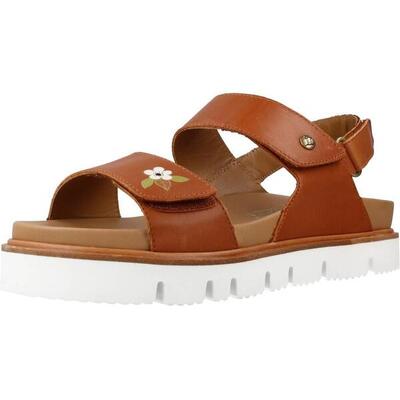 Sandalias Mujer Panama Jack Moka Blossb2 Marron Claro