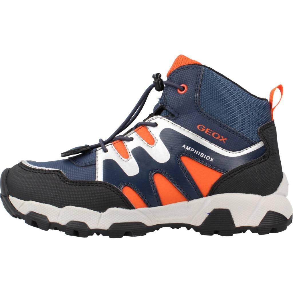 Bottes Geox Modèle J Magnetar Boy B Abx Couleur Bleu 2/5