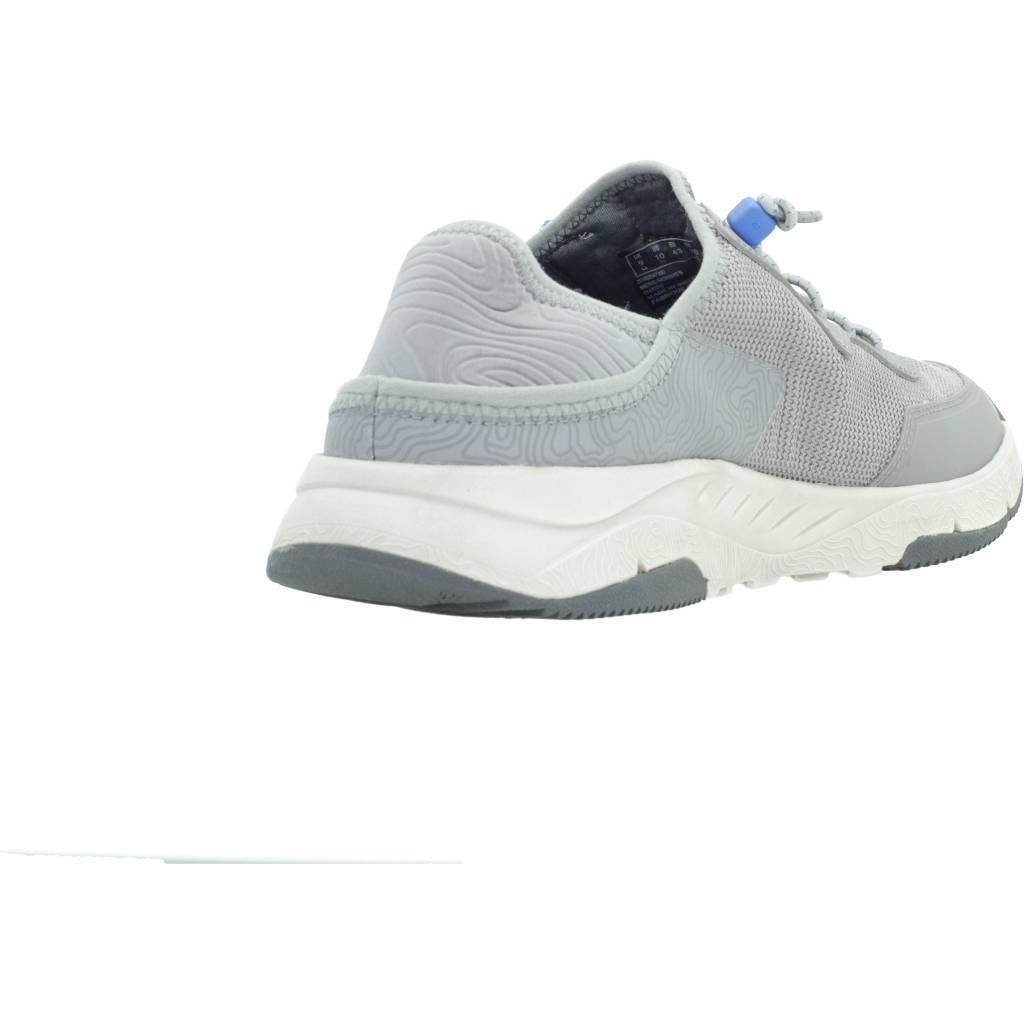 Baskets Clarks Modèle Davis Low Couleur Gris 3/5
