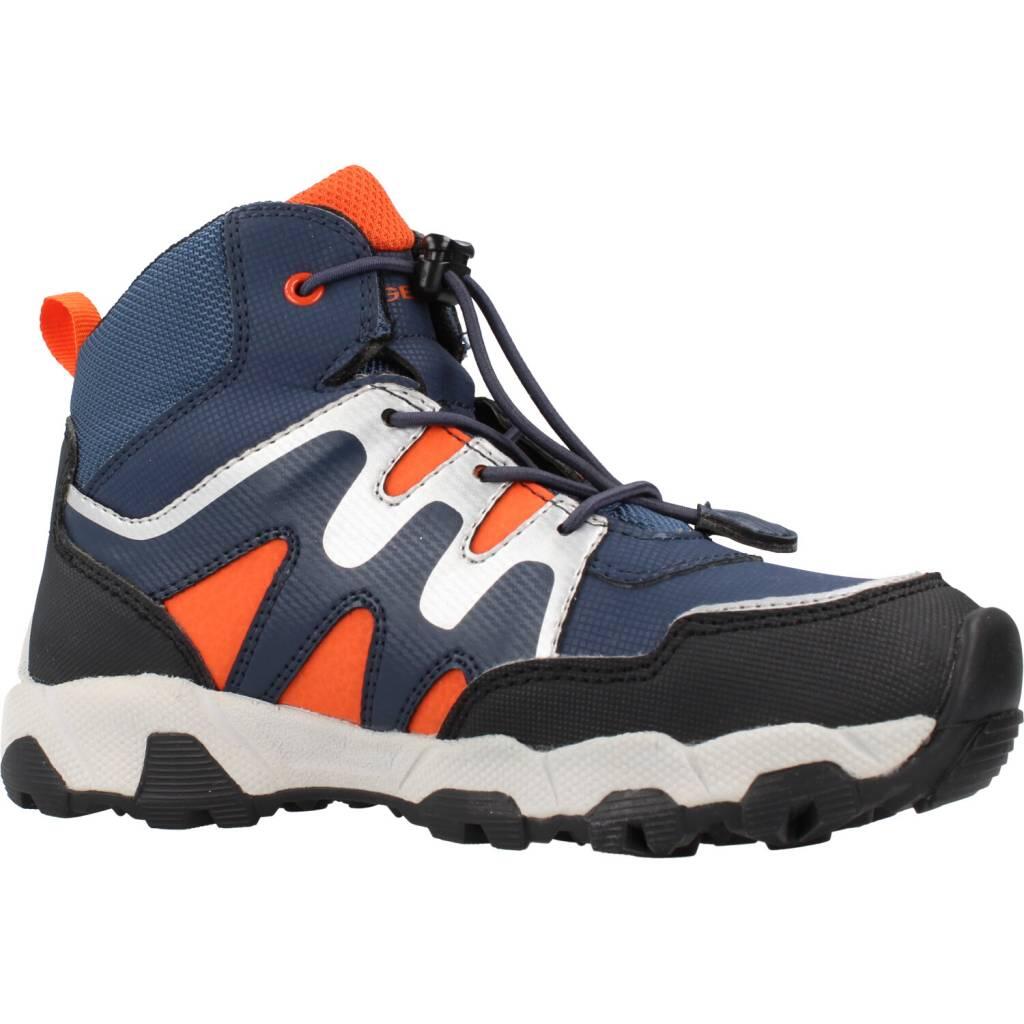 Bottes Geox Modèle J Magnetar Boy B Abx Couleur Bleu 5/5