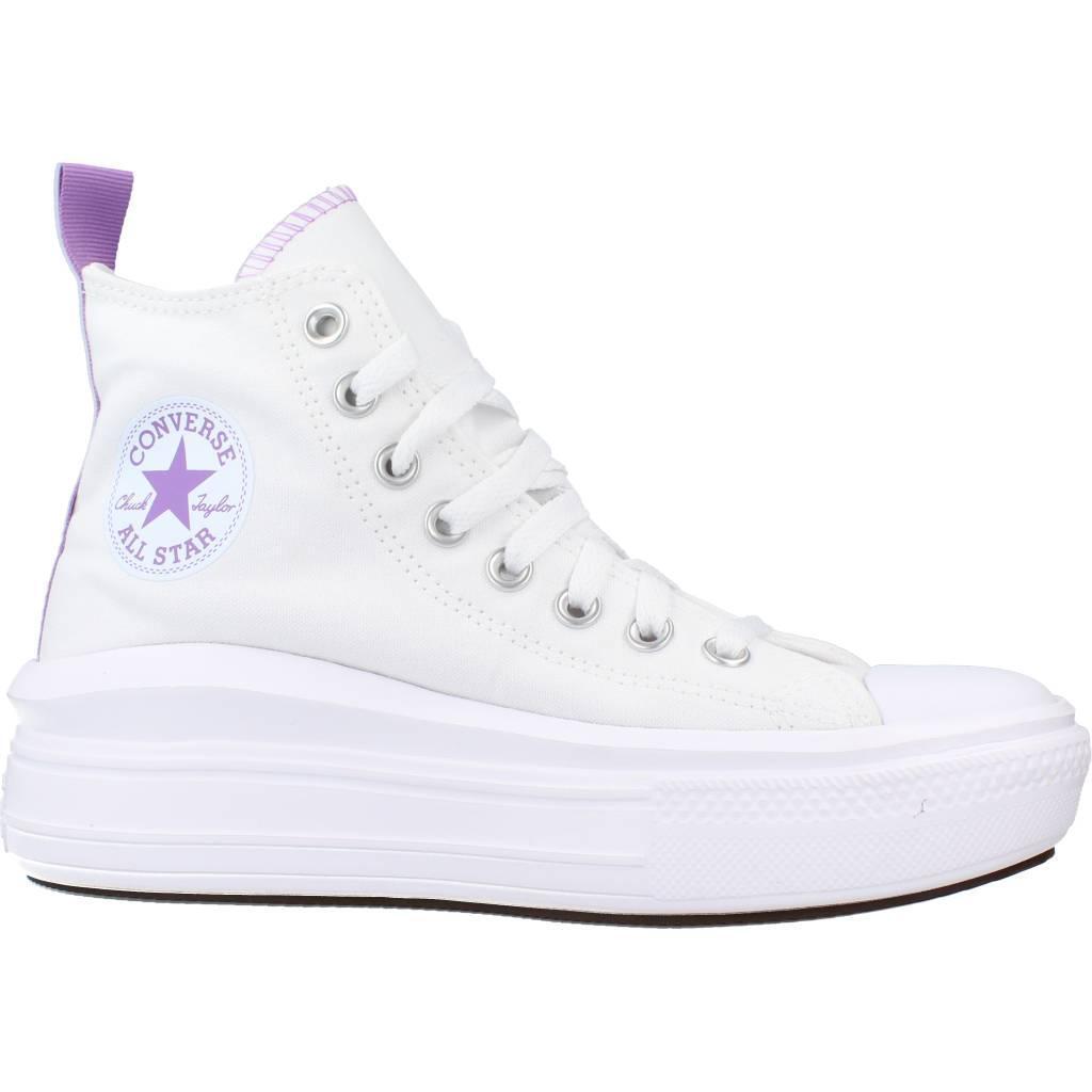 Sneakers Converse Model Chuck Taylor All Star Move Hi Kleur Wit 4/6