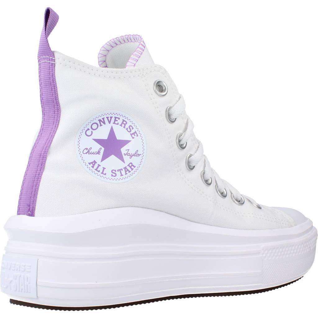 Sneakers Converse Model Chuck Taylor All Star Move Hi Kleur Wit 3/6