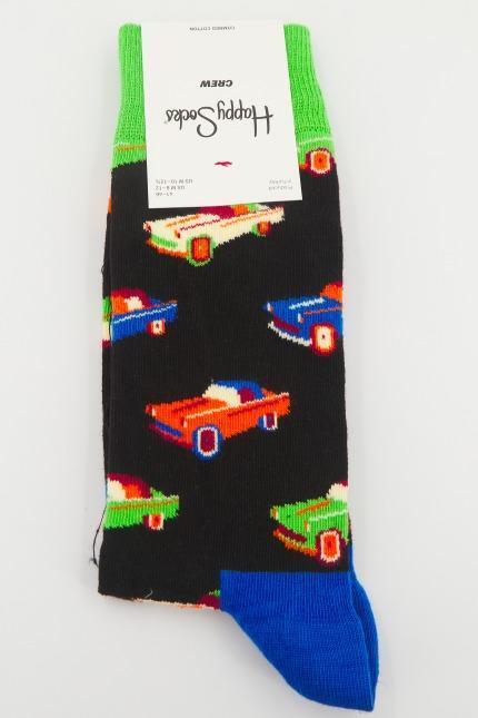Chaussettes Happy Socks Modèle Car Couleur Noir 5/5