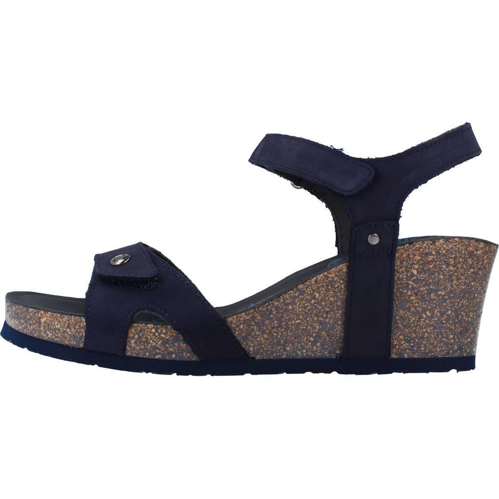 Sandales Panama Jack Modèle Julia Basicb10 Couleur Bleu 2/5