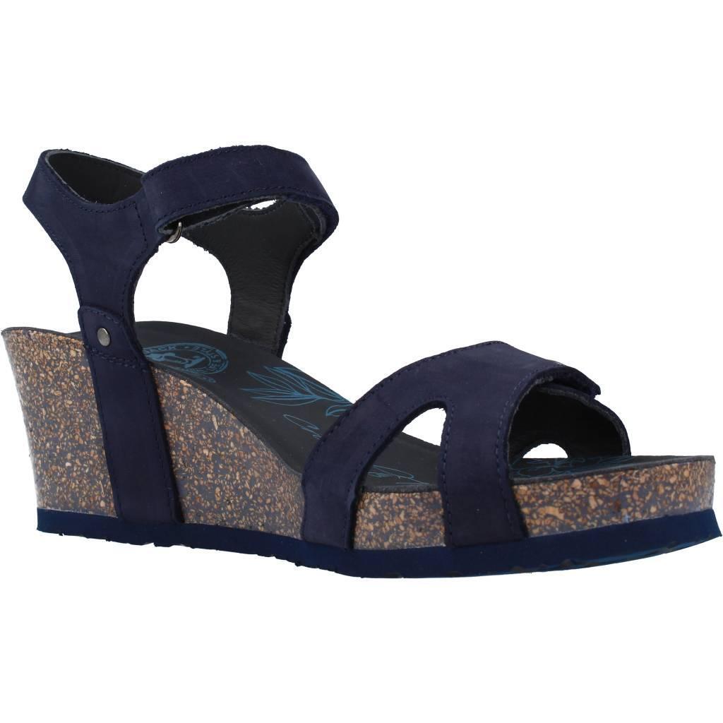 Sandales Panama Jack Modèle Julia Basicb10 Couleur Bleu 5/5