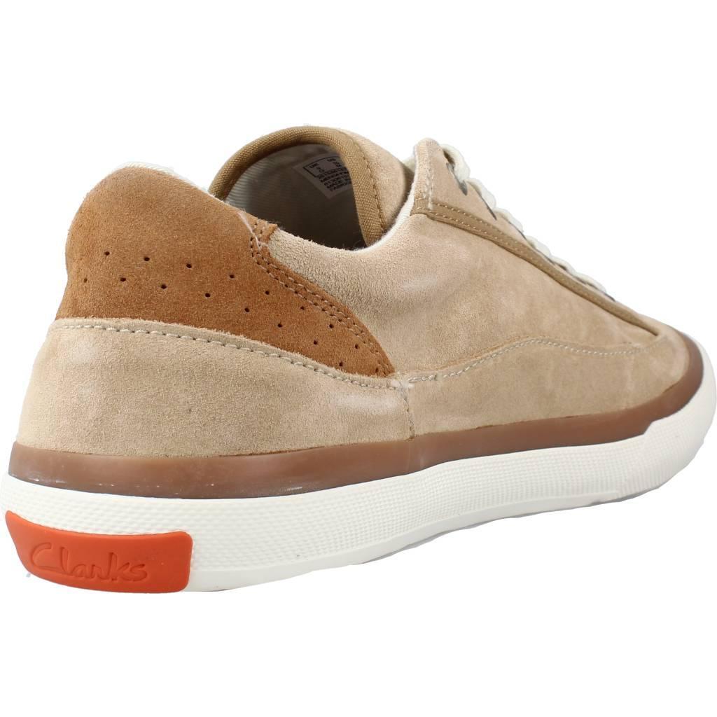 Ténis Clarks Modelo Aceley Lace Cor Bege 3/5