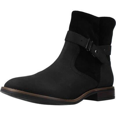 Botines Mujer Clarks Camzin Strap Negro