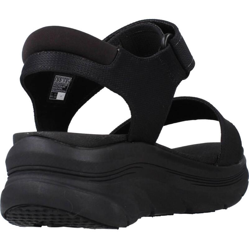 Sandale femei Skechers D'lux Walker - New B, Negru
