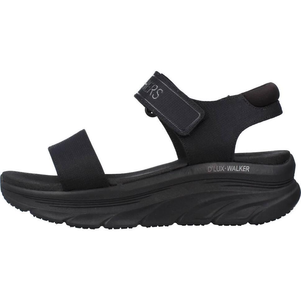 Sandały SKECHERS DLUX WALKER NEW BLOCK Czarny