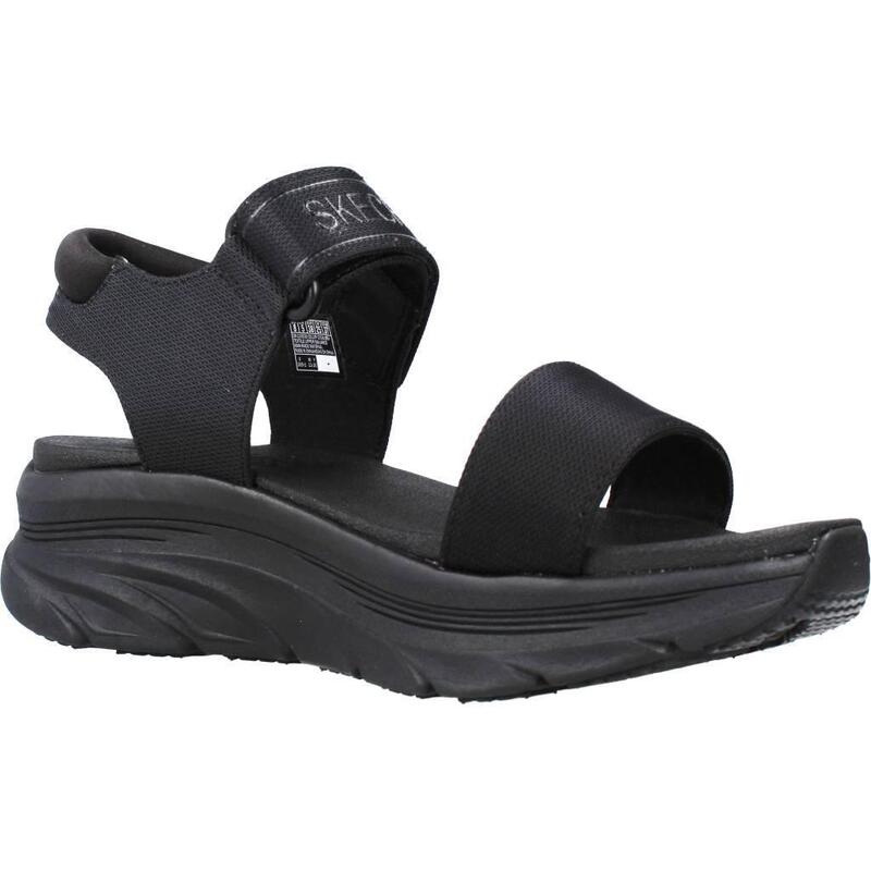 Sandale femei Skechers D'lux Walker - New B, Negru