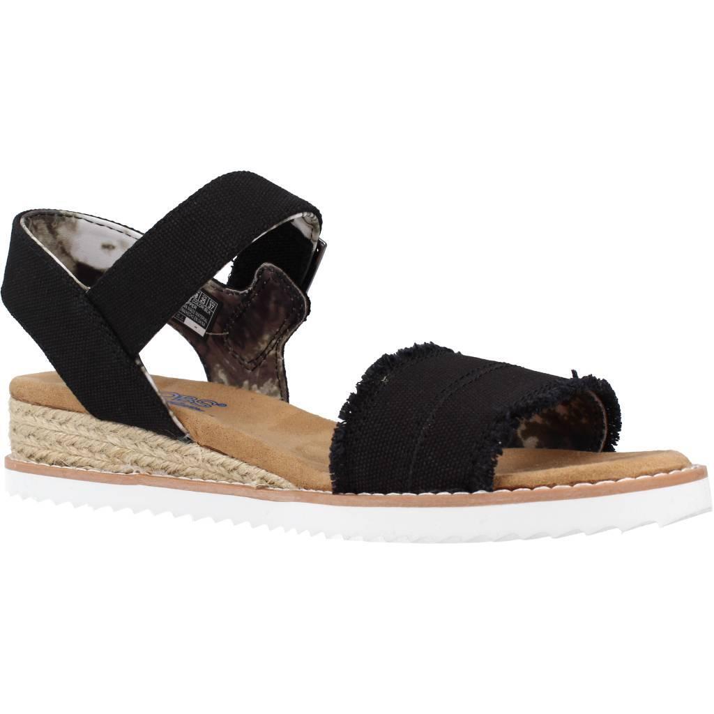 Sandales Skechers Modèle Desert Kiss Adobe Princess Couleur Noir 5/5