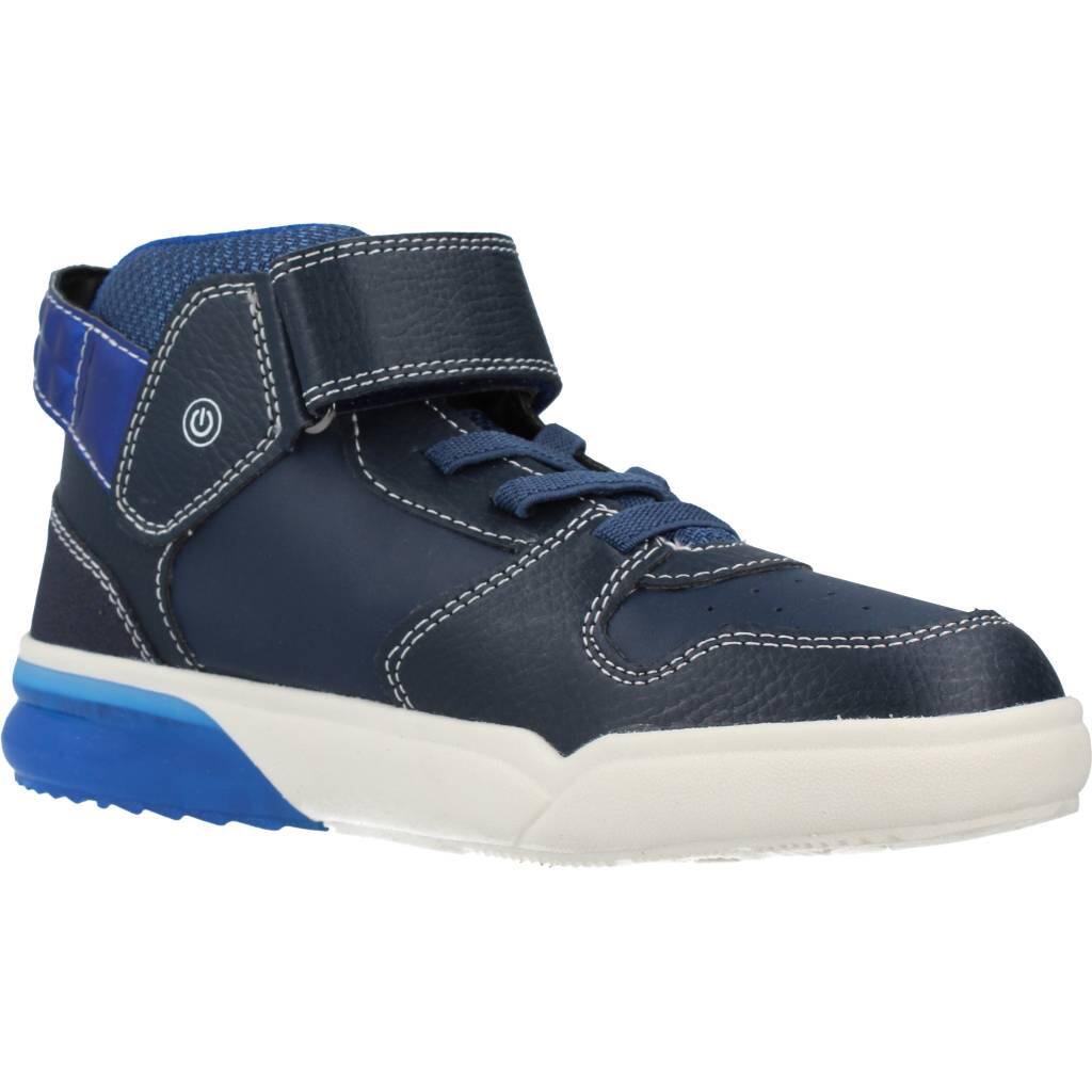 Basket Montante Cuir Enfant Garçons Geox Grayjay 5/5