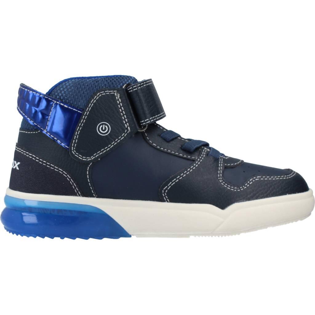 Basket Montante Cuir Enfant Garçons Geox Grayjay 4/5