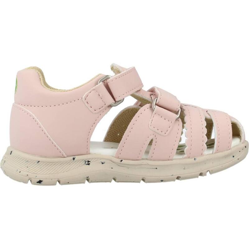 Chaussons Bebe Cuir Souple Chicco Sandale À Double Velcro Fille, Oro, 30 EU, Design En Birkenstock Bebe