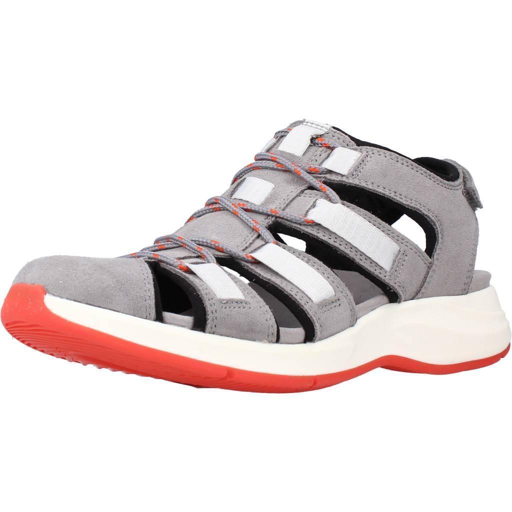 Clarks modelo solan sail combi cor cinza