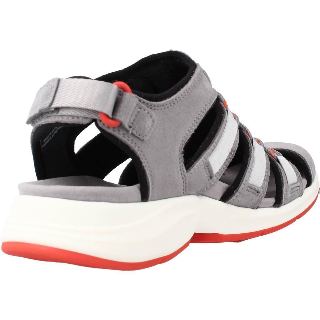 Sandali Clarks Modello Solan Sail Combi Colore Grigio 3/5