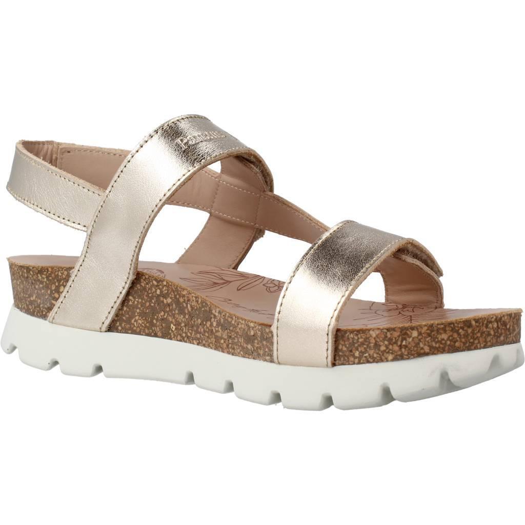 Sandales Panama Jack Modèle Selma Shineb1 Couleur D´or 5/7