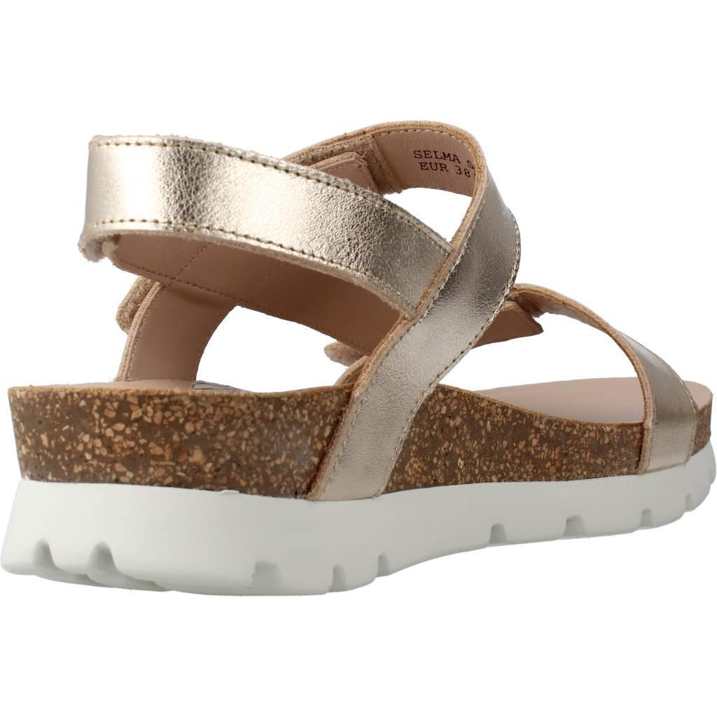 Sandales Panama Jack Modèle Selma Shineb1 Couleur D´or 3/7