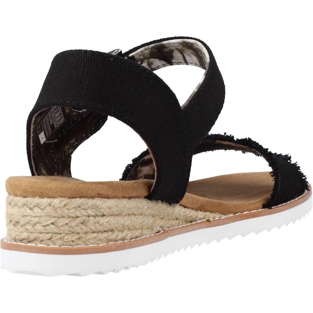 Sandales Skechers Modèle Desert Kiss Adobe Princess Couleur Noir 3/5