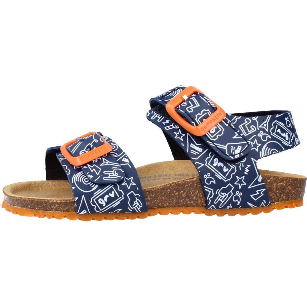 Sandali Garvalin Modello 212661 Colore Blu 2/5