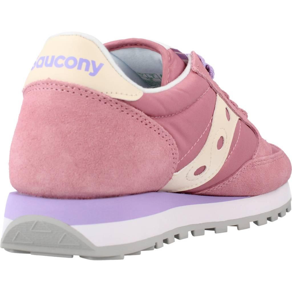 Baskets Saucony Modèle Jazz Original Couleur Rose 3/5