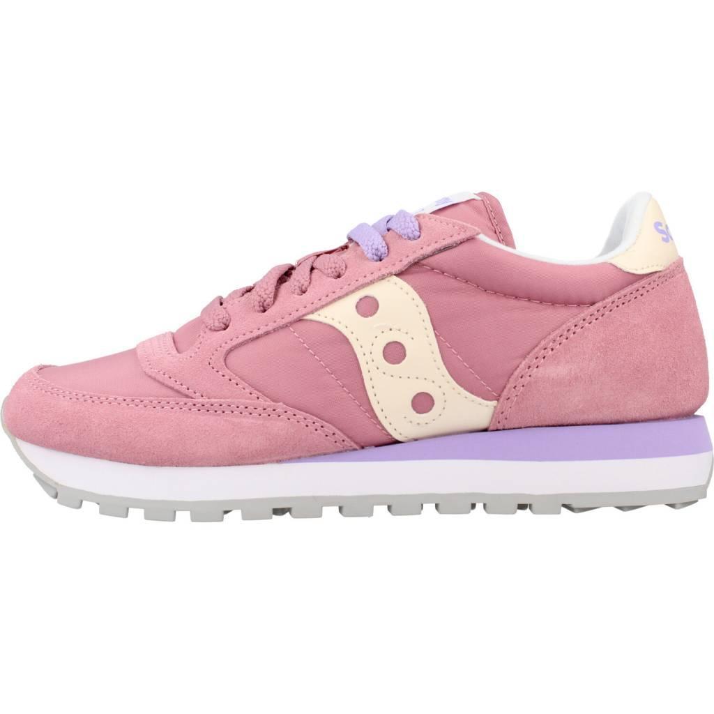 Baskets Saucony Modèle Jazz Original Couleur Rose 2/5