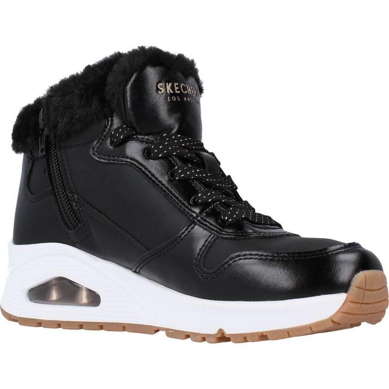 Cizme Skechers Model Uno Cozy On Air Culoare Negru