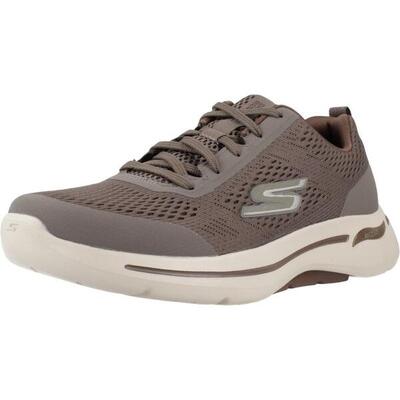 Sneakers skechers model go walk arch fit-idyllic kleur bruin