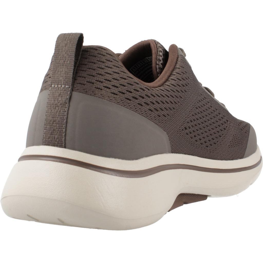 Baskets Skechers Modèle Go Walk Arch Fit-idyllic Couleur Marron 3/5