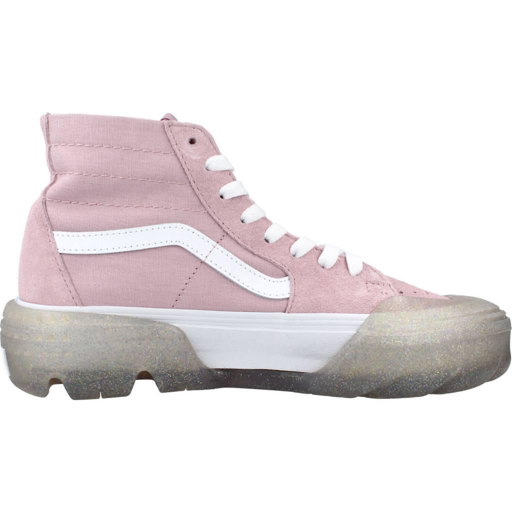 Baskets Vans Modèle Sk8-hi Tapered Couleur Rose 4/5