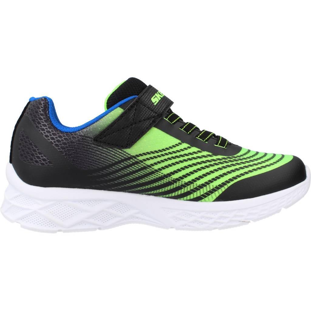 Baskets Skechers Modèle Microspec Couleur Noir 4/7