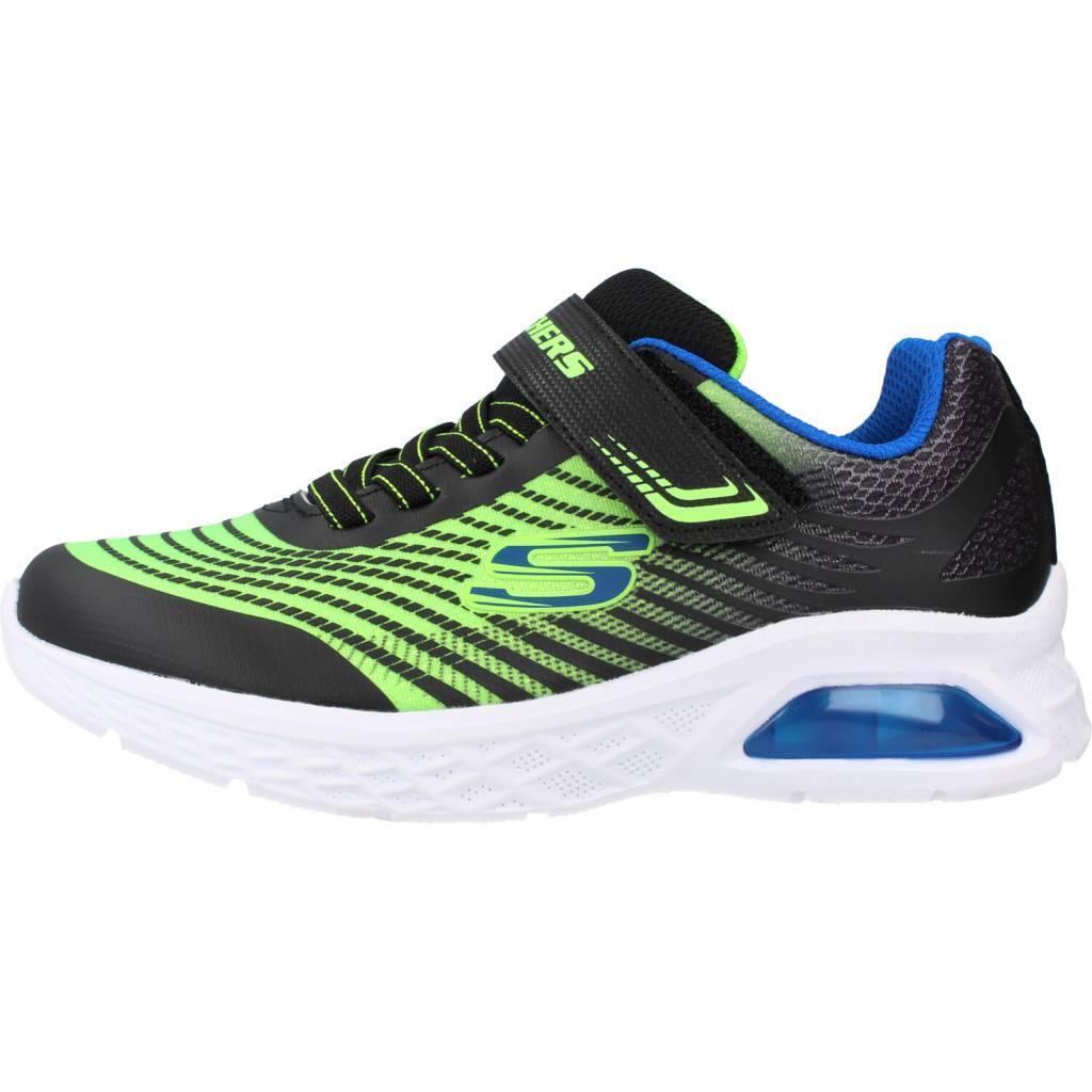 Baskets Skechers Modèle Microspec Couleur Noir 2/7