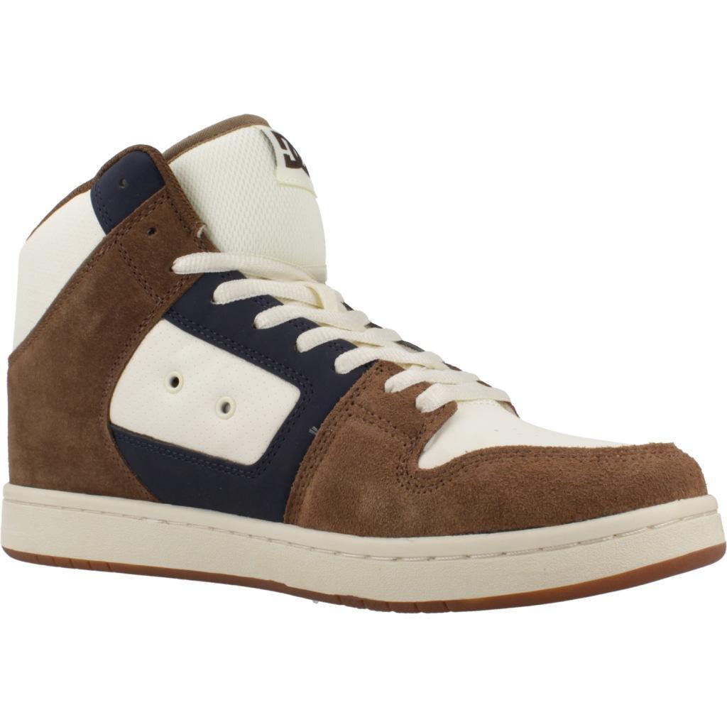 Baskets Dc Modèle Manteca 4 Hi Couleur Marron 5/5
