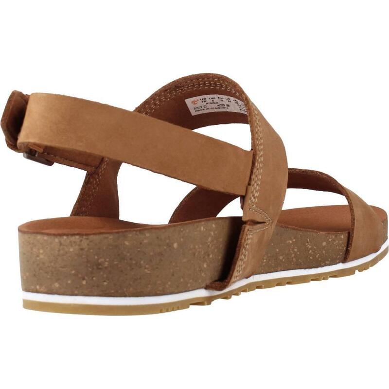 Sandales Timberland Modèle Malibu Waves 2 Band Sa Couleur Marron