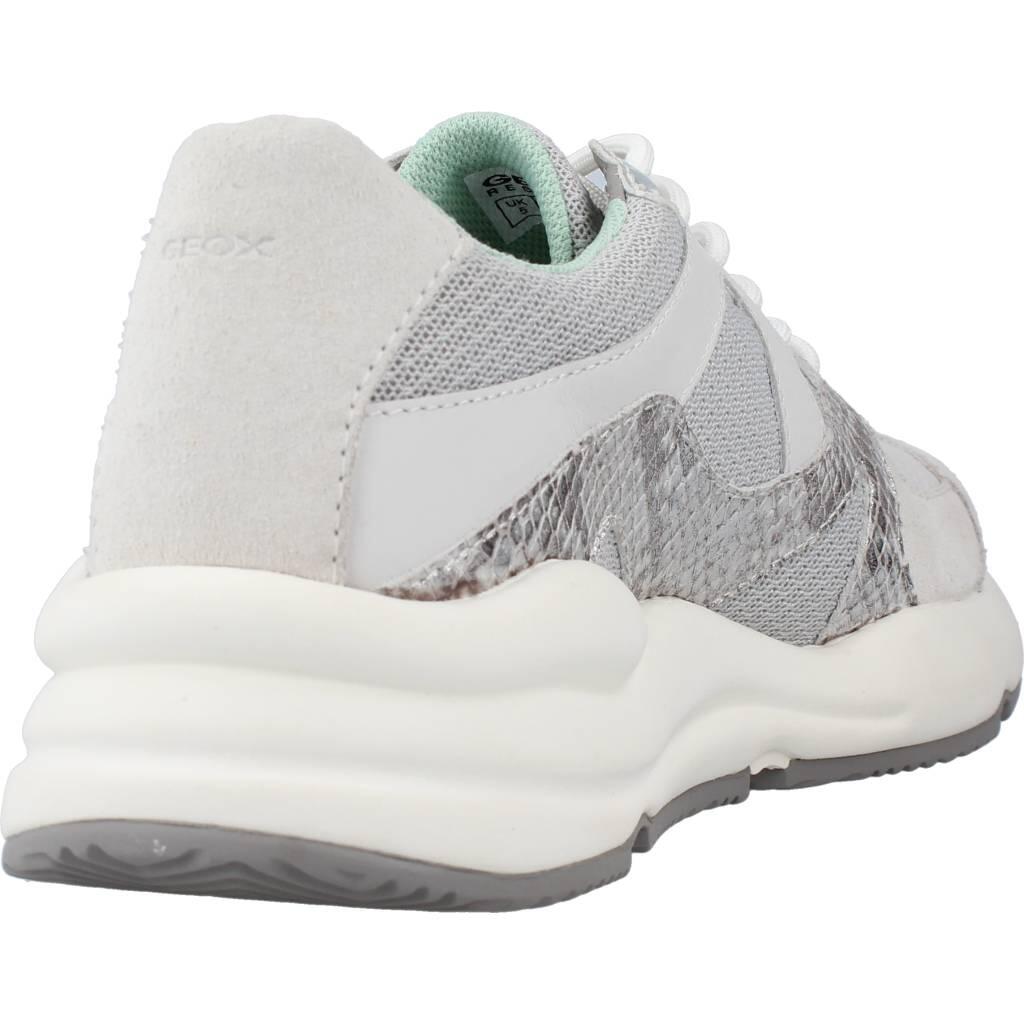Baskets Geox Modèle D Topazio Couleur Gris 3/5