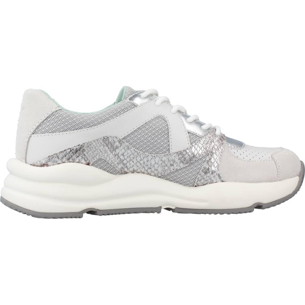 Baskets Geox Modèle D Topazio Couleur Gris 4/5