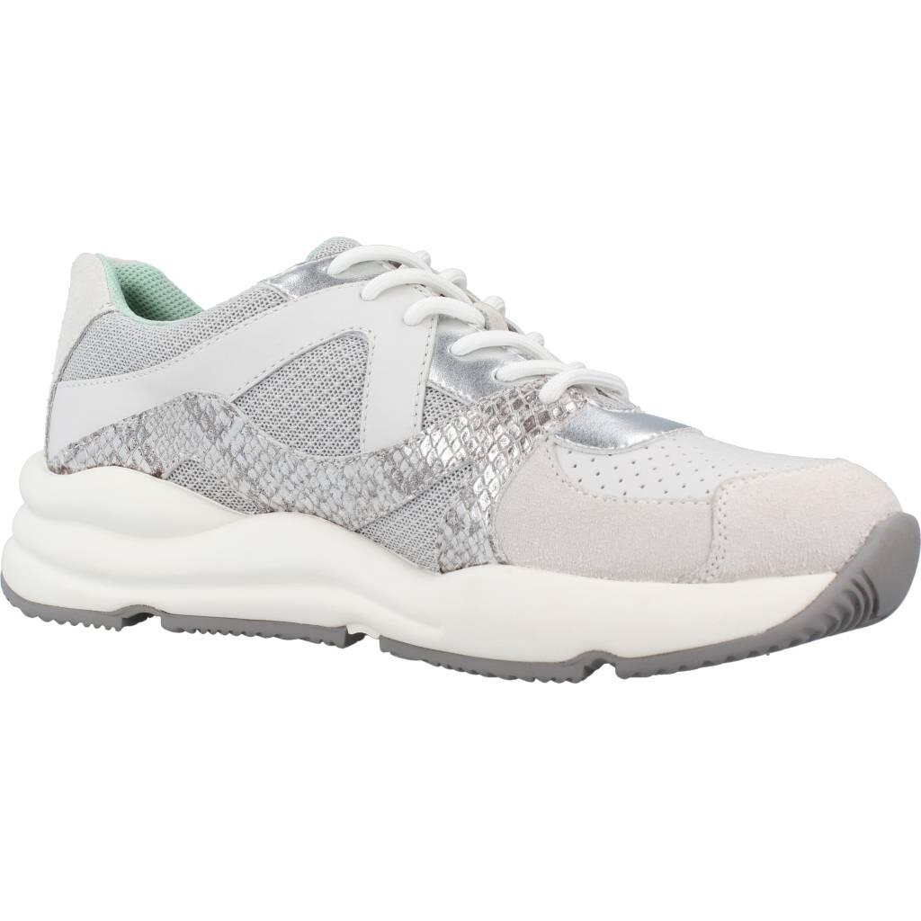 Baskets Geox Modèle D Topazio Couleur Gris 5/5
