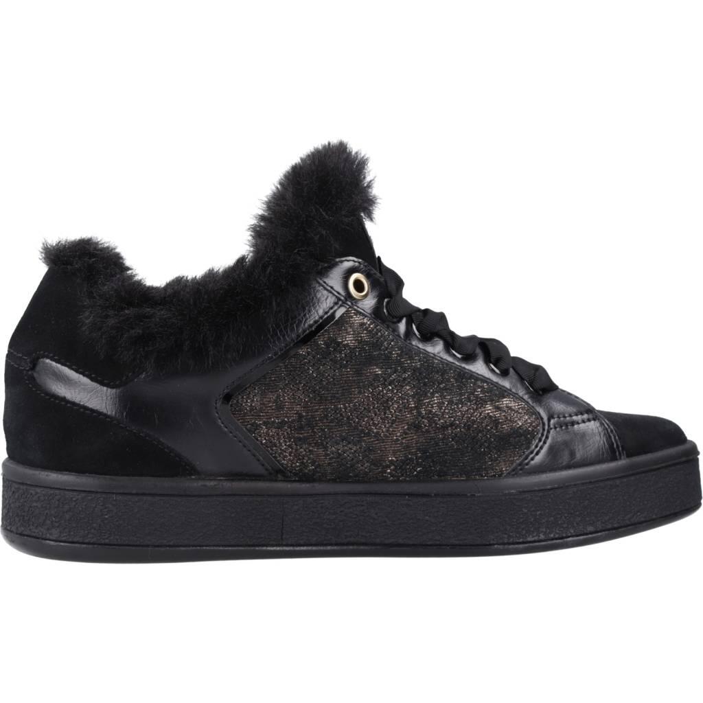 Baskets Geox Modèle D Leelu A Couleur Noir 4/5
