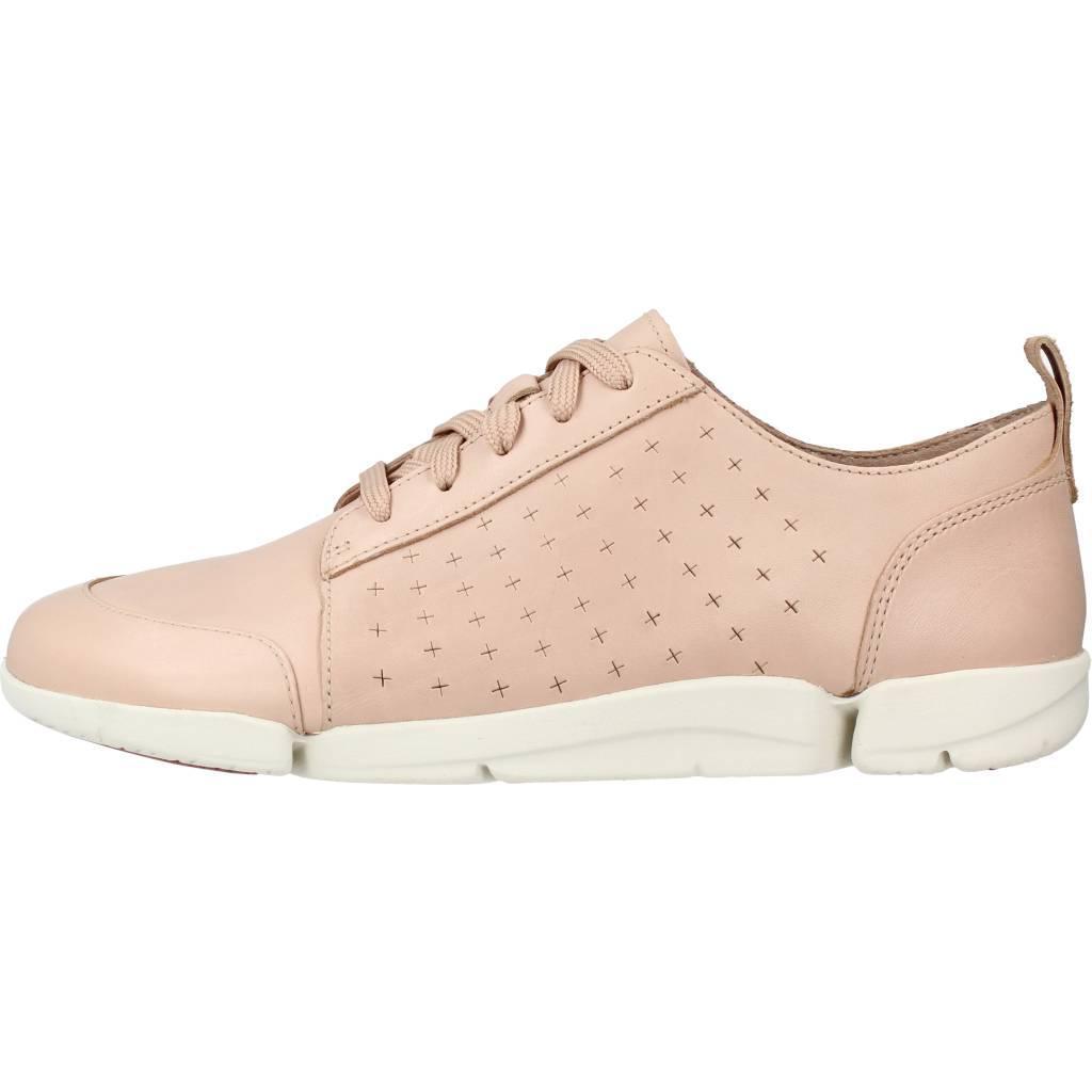 Baskets Clarks Modèle Triamelia Edge Couleur Rose 2/5