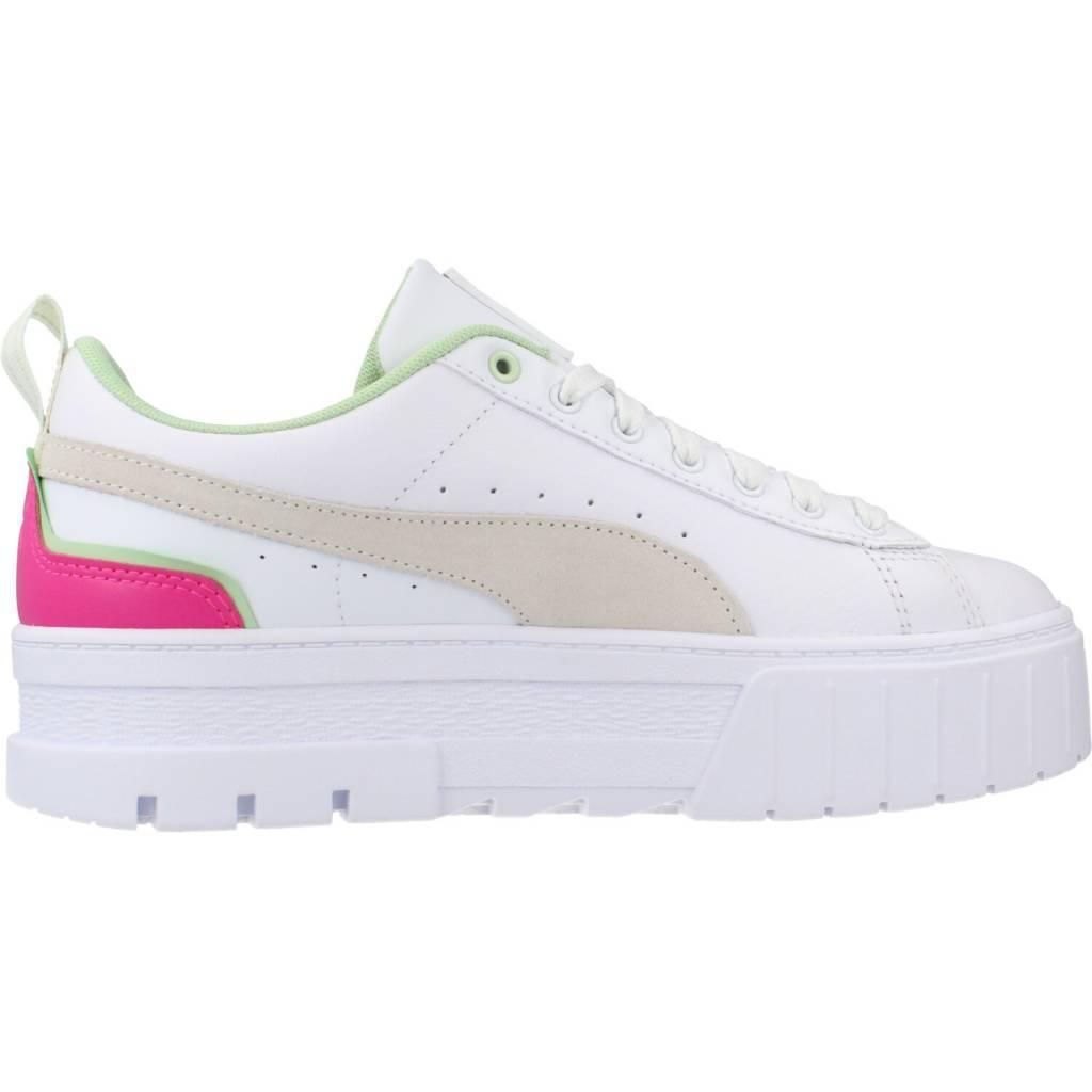 Sneakers Puma Modell Mayze Brighter Days Farbe Weiß 4/5