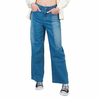 DENIM WIDE LEG PANT