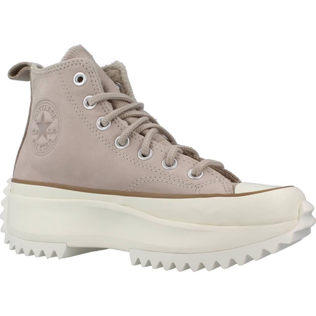 Baskets Converse Modèle Run Star Hike Hi Couleur Beige 5/5