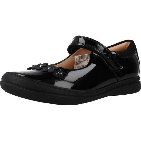 Baskets Clarks Modèle Scooter Jump K Couleur Noir