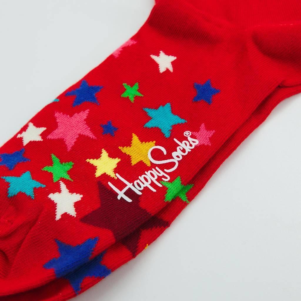 Sokken Happy Socks Model Stars Kleur Rood 3/5