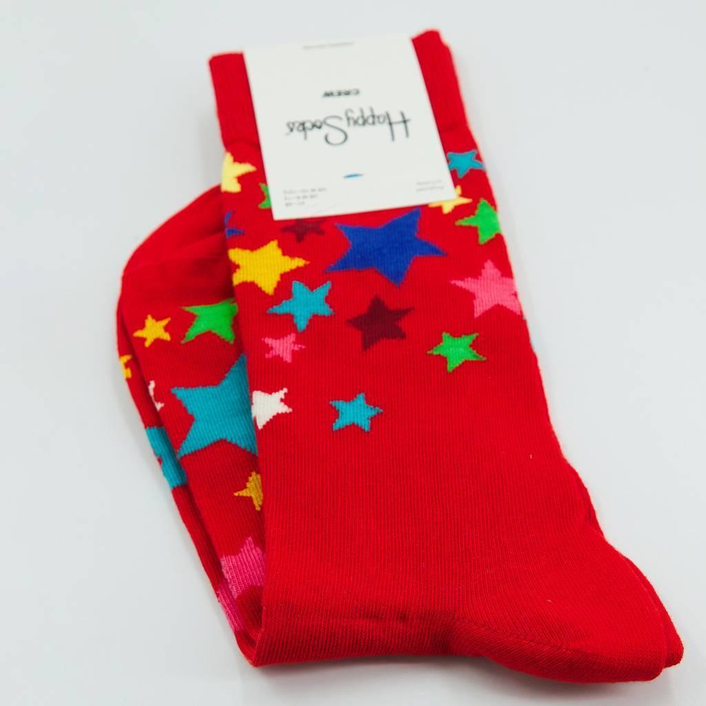 Sokken Happy Socks Model Stars Kleur Rood 4/5