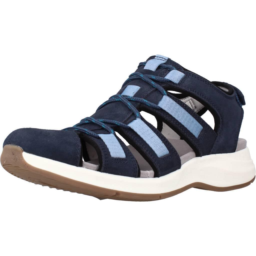 Clarks modelo solan sail combi cor azul