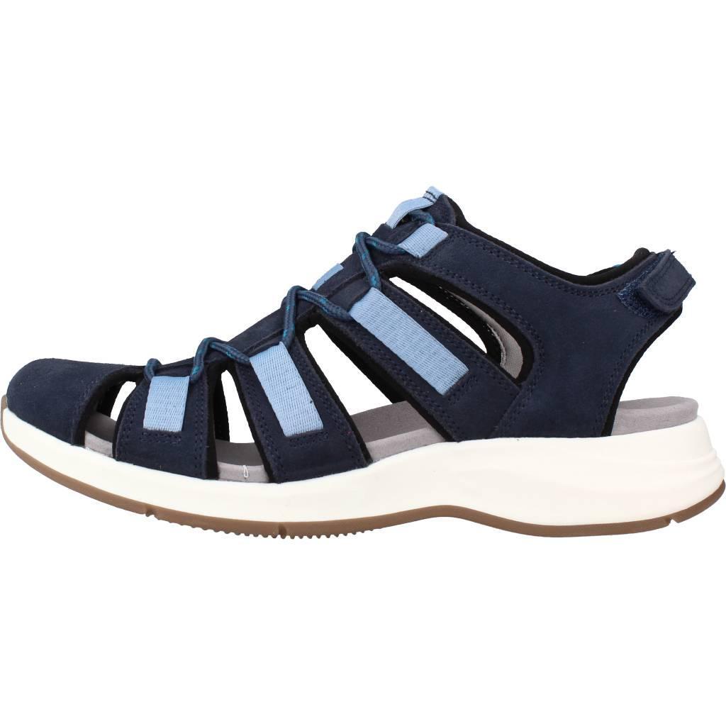 Sandales Clarks Modèle Solan Sail Combi Couleur Bleu 2/5